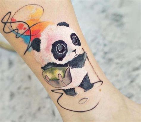 Panda Tattoo By Aleksandra Katsan Post Panda Tattoo Tattoos