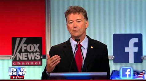 Rand Paul Fox News Presidential Debate Highlights 862015 Youtube