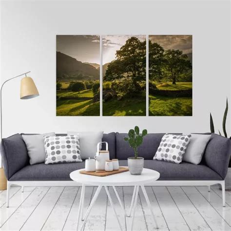 Cuadro Decorativo Descolada Quadro Paisagem Rvore Natureza Sala