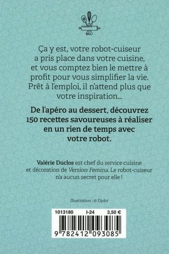 150 recettes au robot cuiseur de Valérie Duclos Poche Livre Decitre