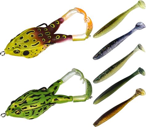 Frog Lures Fishing Lures Artificial Frog Fishing Lures Cm Soft