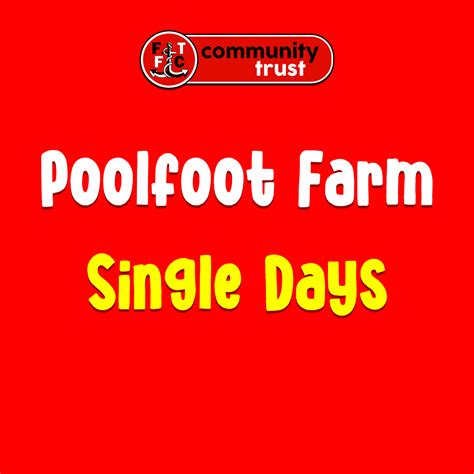 Poolfoot Soccer Camp Single Days – Fleetwood Town Community Trust