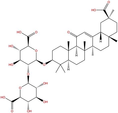 甘草酸 Cas1405 86 3 普瑞法科技 中药成分及标准专家