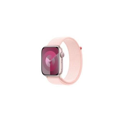 Apple Watch S9 Gps Mr9j3sea 45mm Pink Alu Case W Light Pink Sport Loop