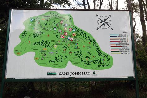 Map Of Camp John Hay At Chocolate De Batirol Feb To Flickr