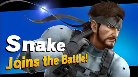 How To Unlock Snake In Super Smash Bros Ultimate