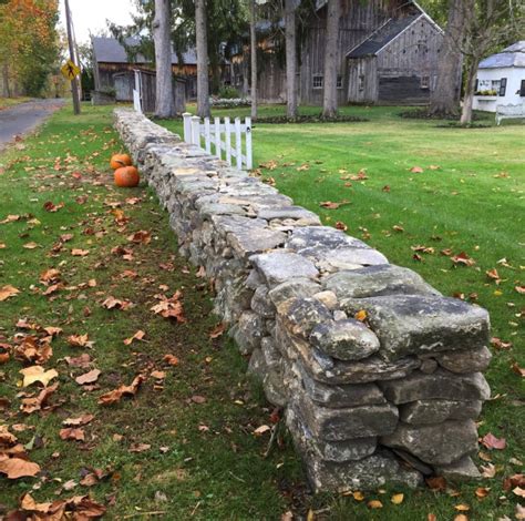 Stone Boundary Walls Concord Stoneworks