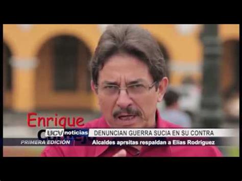 Trujillo Alcaldes apristas denuncian guerra sucia en contra de Elías