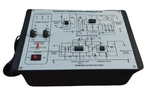 Frequency Modulation And Demodulation Trainer Kit For Laboratory