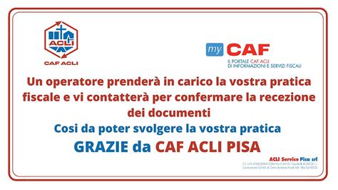 Pratiche Online CAF Slideshow ACLI Provinciali Pisa