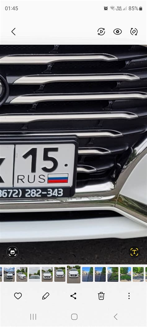 Решетка радиатора — Hyundai Sonata VII (LF), 2 л, 2018 года ...