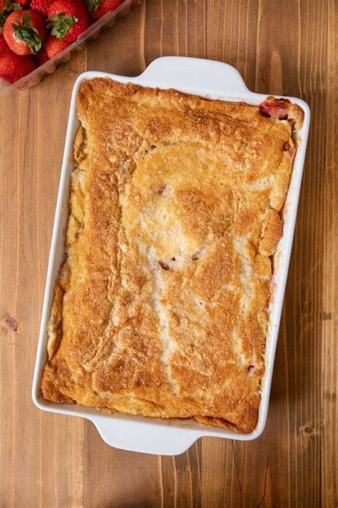 Strawberry Cream Cheese Cobbler Recipe Dinner Then Dessert