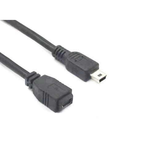 Usb 20 Mini B Male 5 Pin To Usb Mini B Female 5 Pin Cable