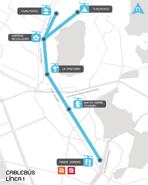 Cablebús de la CDMX líneas estaciones y horarios México Desconocido