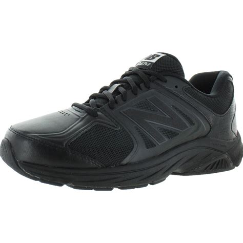 New Balance 847v3 Mens Ortholite Faux Leather Walking Shoes