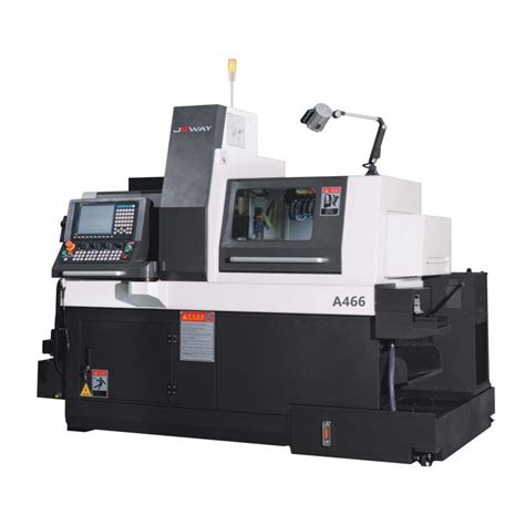 A466D 6 Axis Mechanical Spindle Live Tools CNC Swiss Lathe Syntec