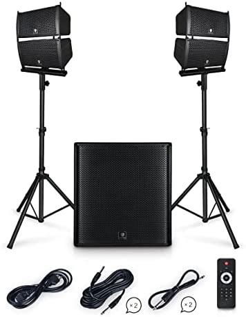 Amazon PRORECK Club 8000 18 Inch 8000W P M P O Stereo DJ Powered