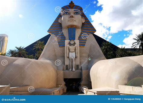 Sphinx Statue Luxor Hotel Las Vegas Editorial Image Image Of