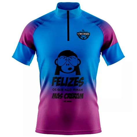 CAMISA CICLISMO MASCULINA MOUNTAIN BIKE MANGA CURTA FELIZES OS QUE NÃO