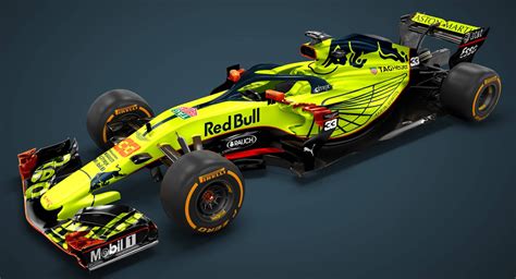 Aston Martin S Neon Green Might Look Better On Red Bull S Rb Carscoops