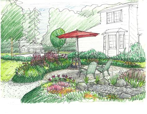 Vegetable Garden Drawing at PaintingValley.com | Explore collection of Vegetable Garden Drawing