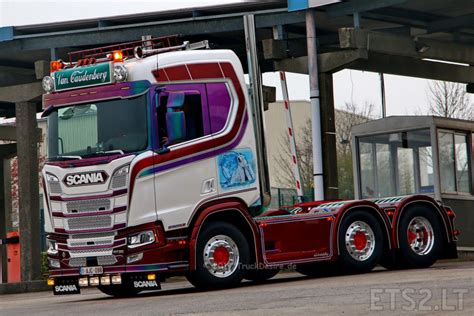 Custom Metallic Skin for Scania S by SCS | ETS 2 mods