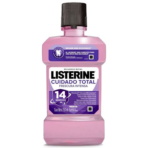 Listerine Cuidado Total Frescura Intensa Enjuague Bucal Farmacia