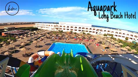 Aquapark In Long Beach Hotel Resort Hurghada Egypt Youtube