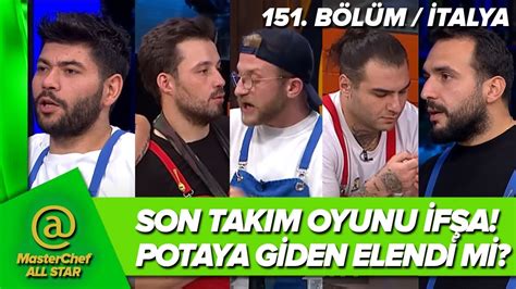 MASTERCHEF ALL STAR SON TAKIM OYUNU KAZANAN İFŞA OLDU TOLGA HASAN POTA