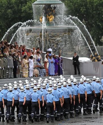 Bastille Day Military Parade In Paris France 14 Jul 2010 Stock