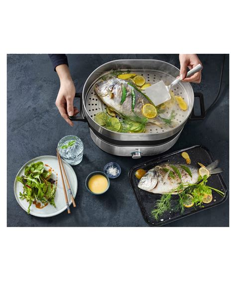 Nồi lẩu và hấp WMF Lono Hot Pot Steam Hà Hàng Đức