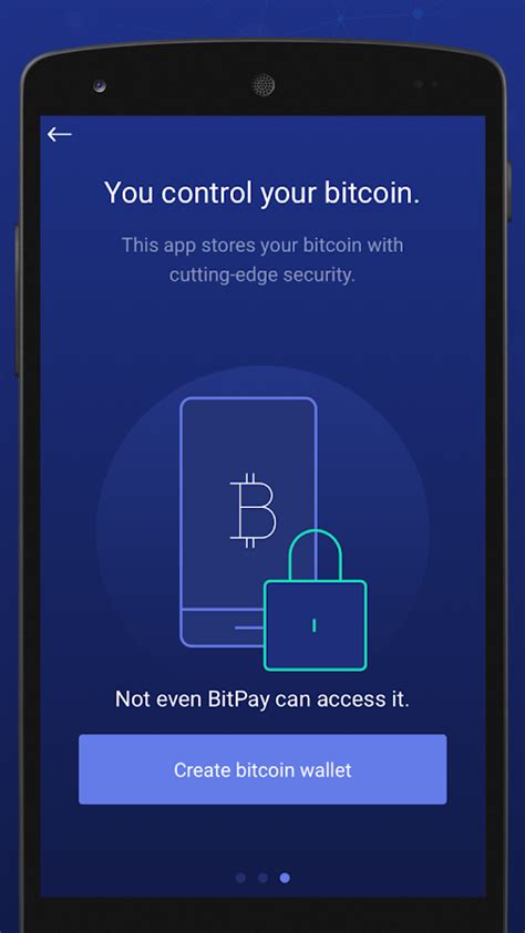 Bitpay Secure Bitcoin Wallet Android Apps On Google Play