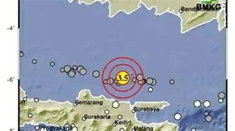 Update Gempa Bumi Tuban Jawa Timur Hari Ini Cek Pusat Gempa Terkini