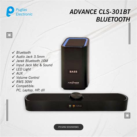 Jual Speaker Advance Cls Bt Bluetooth Wireless Gaming Speaker Pc