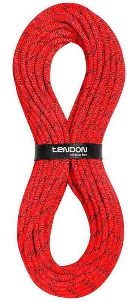 Tendon Red Black Static 10 5mm Ropes Cut To Any Length Price Per