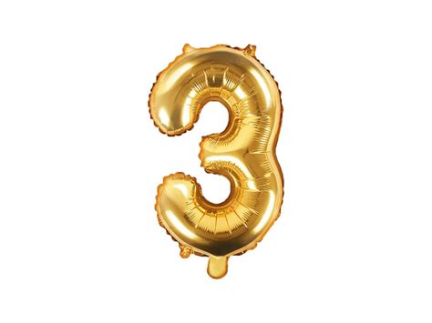 Small Gold Number Balloon Number Balloons Gold 35cm 14 Etsy Uk