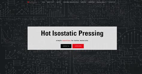 Hip Hot Isostatic Pressing Bodycote