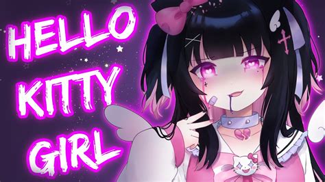 Hello Kitty Girl Run Official Audio Visualizer Little Nii Youtube