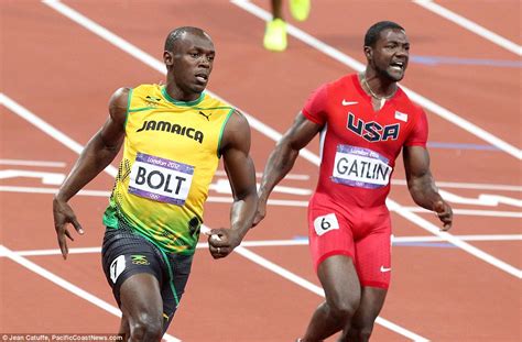 Olympics Usain Bolt Steals The Show From Americans Justin Gatlin And Tyson Gay Daily