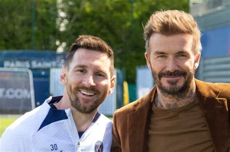 David Beckham Ilusionado Con La Llegada De Lionel Messi Guatefutbol