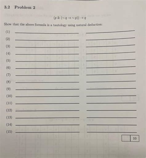 Solved (p&(∼q→∼p))→q Show that the above formula is a | Chegg.com