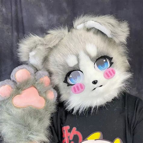 Fursuit Furhead Cosplay Kigurumi Etsy