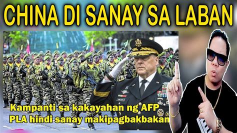 US GENERAL MALAKI TIWALA SA KAKAYAHAN NG AFP CHINA HINDI SANAY SA