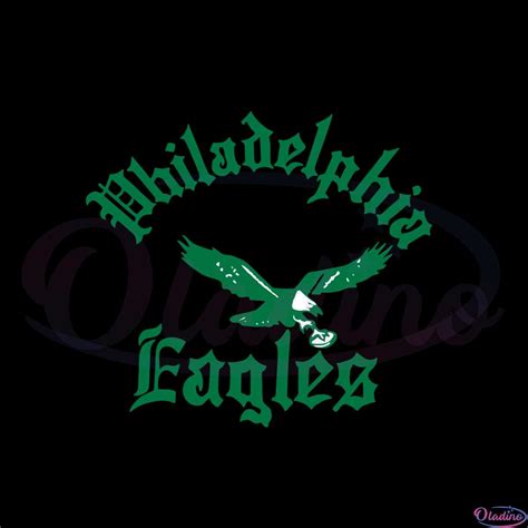 Philadelphia Football Vintage Philly Eagles Svg Cutting Files