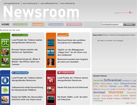 Telekom launcht portalübergreifende Newssite - HORIZONT 