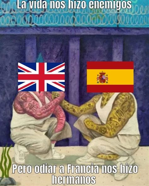 Espa Oles E Ingleses Durante La Guerra De Independencia Be Like Meme