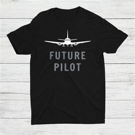 Future Pilot Airplane Pilot Aviation Shirt - TeeUni