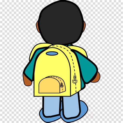 Download High Quality Backpack Clipart Boy Transparent Png Images Art