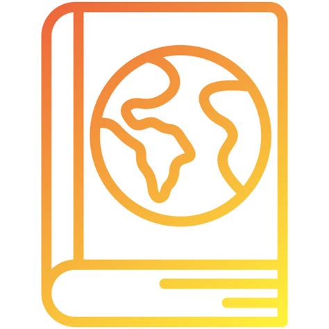 Encyclopedia Generic Gradient Outline Icon