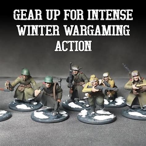 Wargames Delivered Bolt Action Miniatures Soviet Army Winter